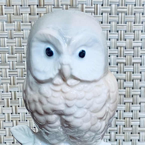๐HP๐VTG 1980s Porcelain Owl Figurine - Picture 2 of 8